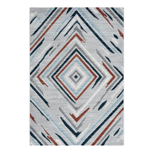 Tapis salon et chambre tissé motif géométrique KOLE