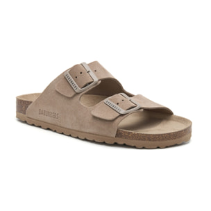 SANDALIA BABUNKERS MARRON