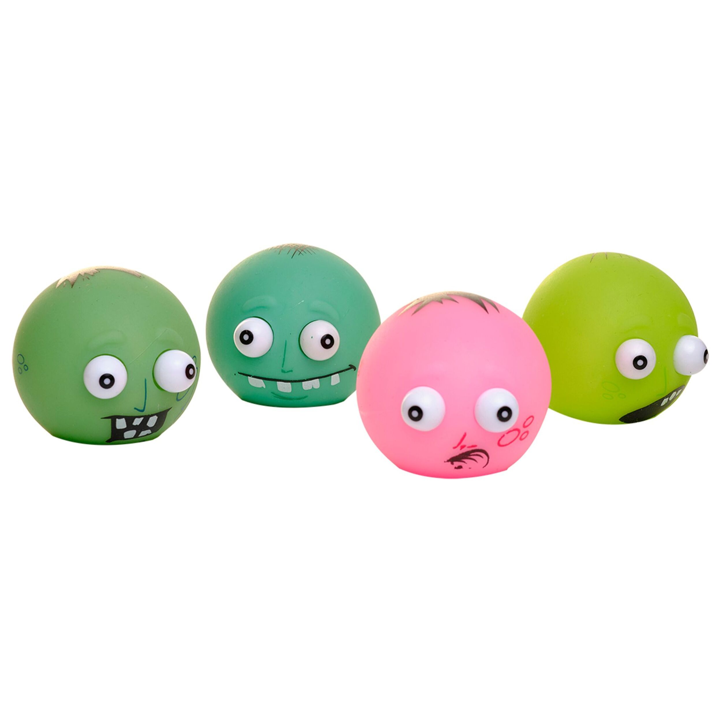 CARA ZOMBIE CON OJOS POP OUT