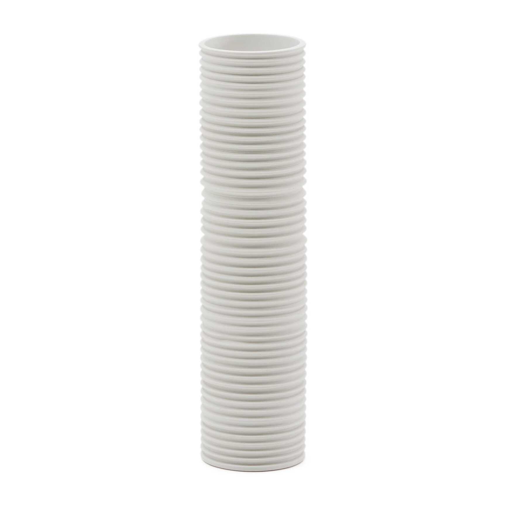 Kave Home - Vaso Sibone in ceramica bianca 11 cm