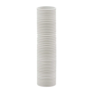 Kave Home - Vaso Sibone in ceramica bianca 11 cm