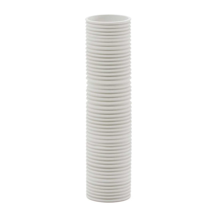 Kave Home - Vaso Sibone in ceramica bianca 11 cm