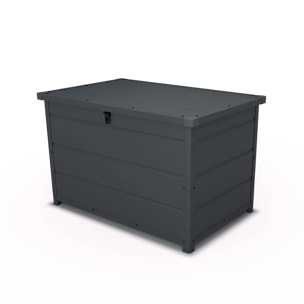 Coffre de jardin résine anthracite 350 L