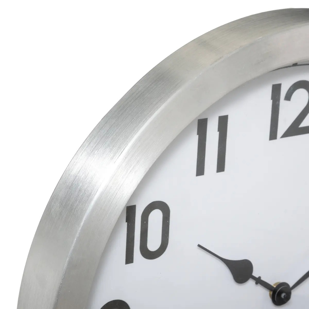 Horloge "Olga" d'extérieur argent D40cm