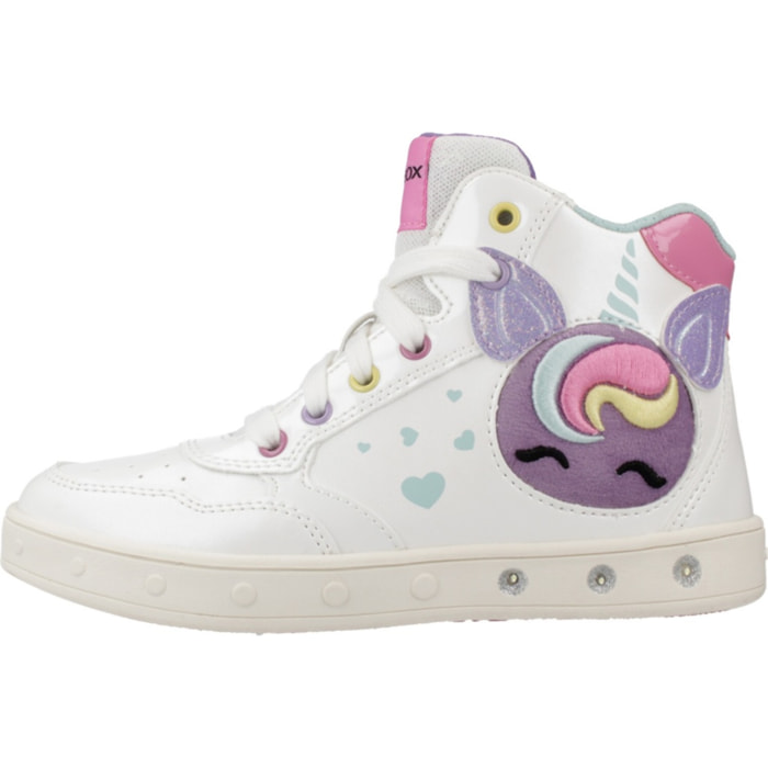 Zapatillas Niña de la marca GEOX  modelo J SKYLIN GIRL BLANCO