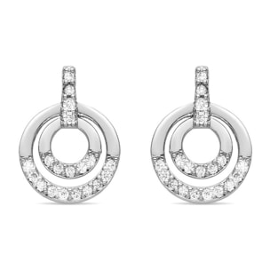 Pendientes Lux by Lux acabados plata