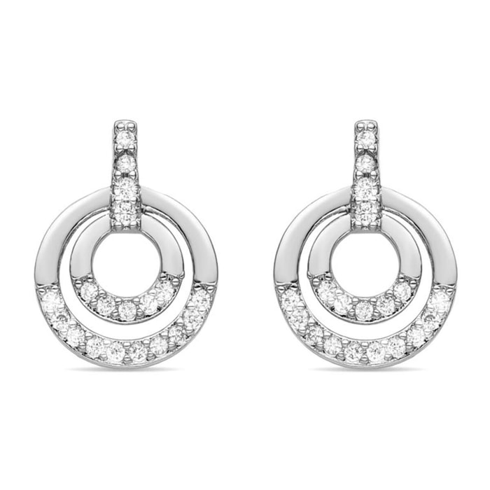 Pendientes Lux by Lux acabados plata