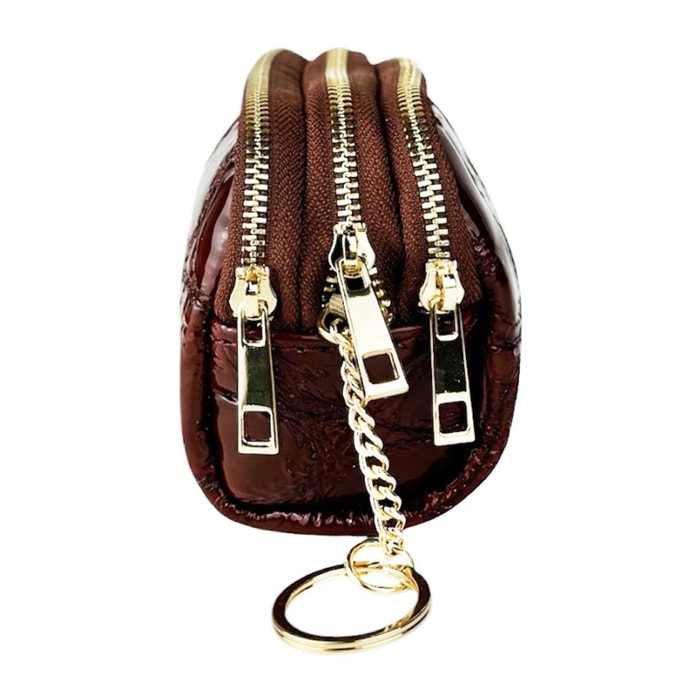 Monedero Cheval Firenze Cortina Marrón