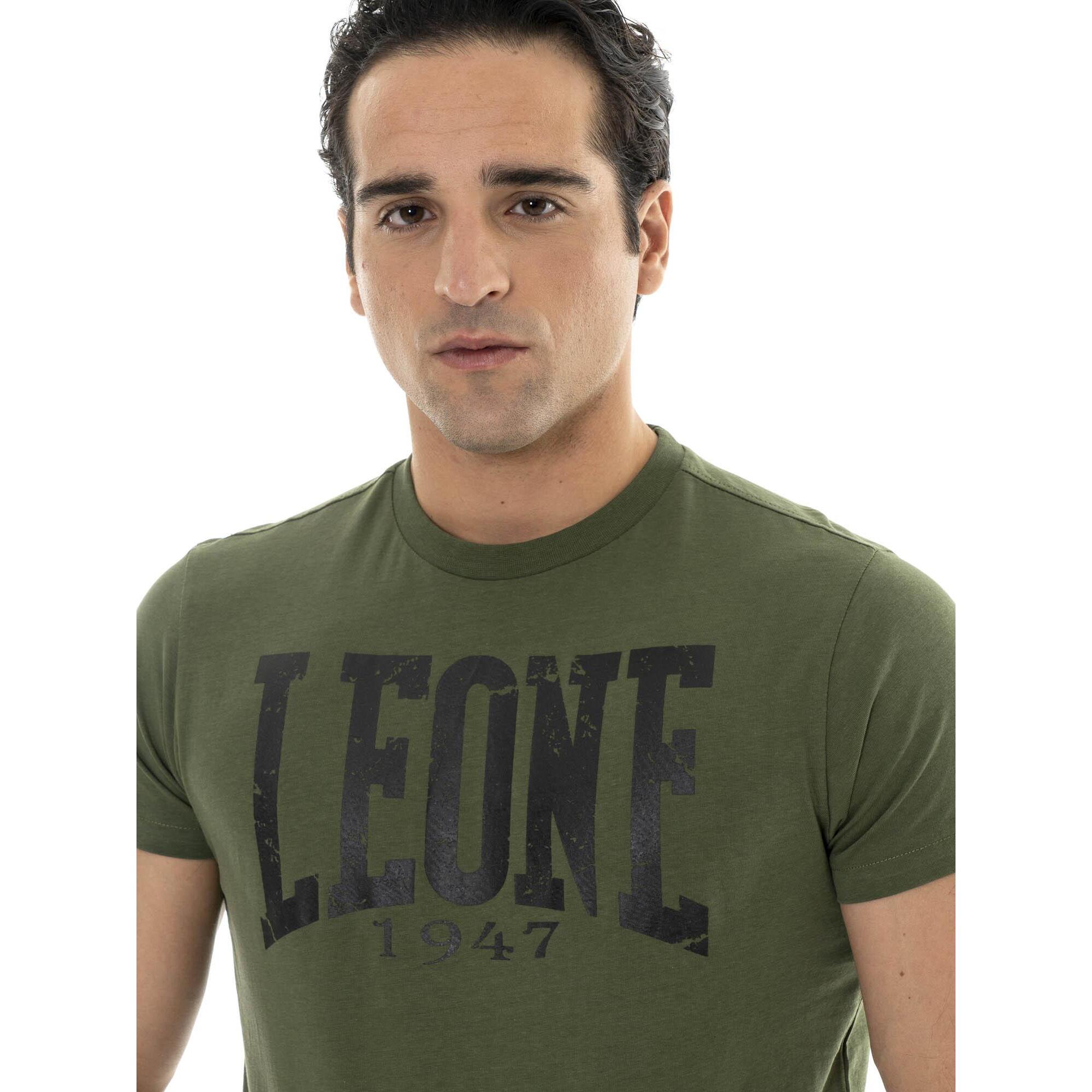 Camiseta de hombre de manga corta con logo estampado "Iconic Vintage"