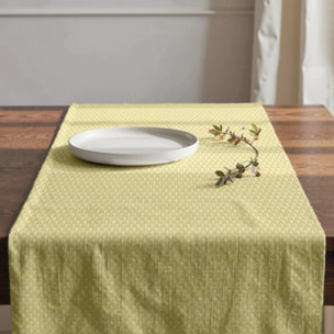 Chemin de table 100 % coton Adelina 125 5 50x150 cm