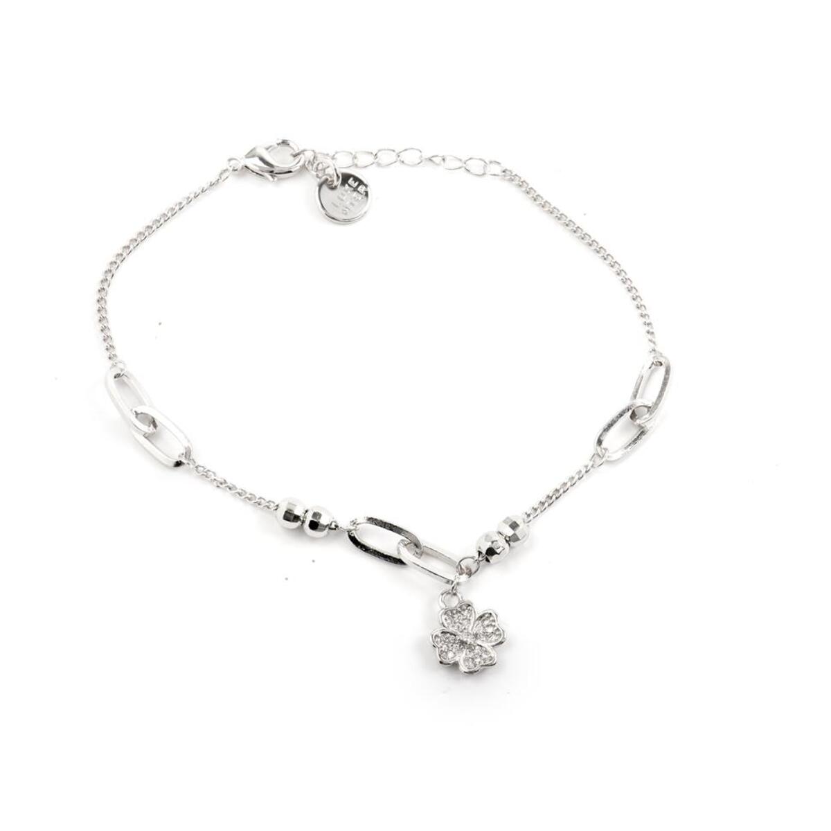 Pulsera Lux by Lux acabado plata