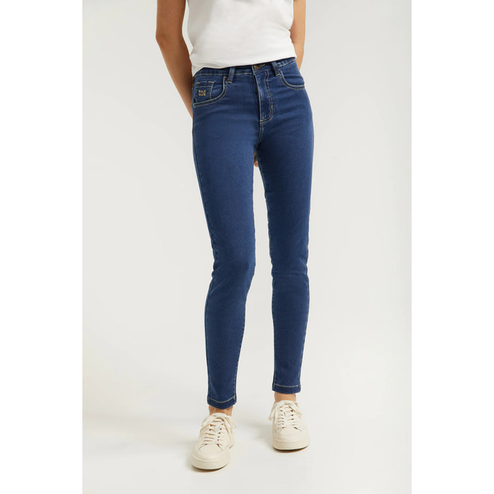 Jeans Slim fit de mujer con detalle bordado Polo Club