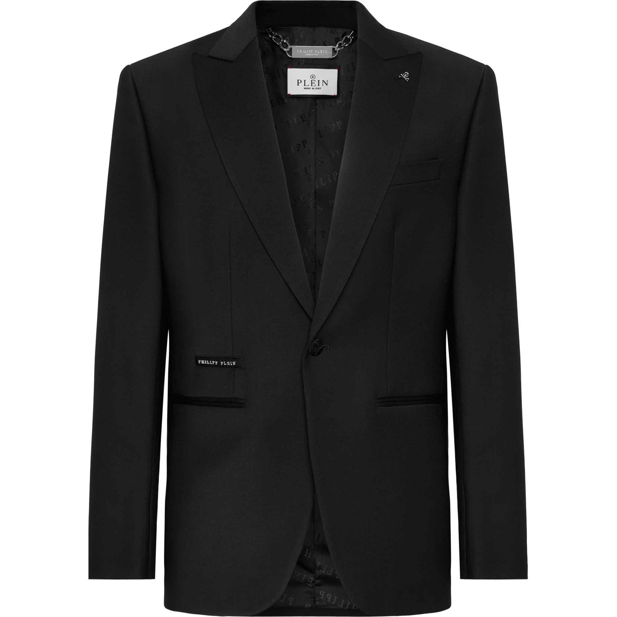 PHILIPP PLEIN One-Button Blazer Slim Fit TEDDY