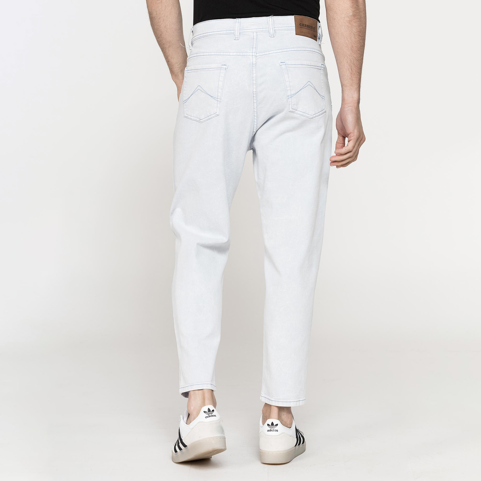 COLOR JEANS UOMO IN BULL DENIM STRETCH MOD. 739 TINTO OLD