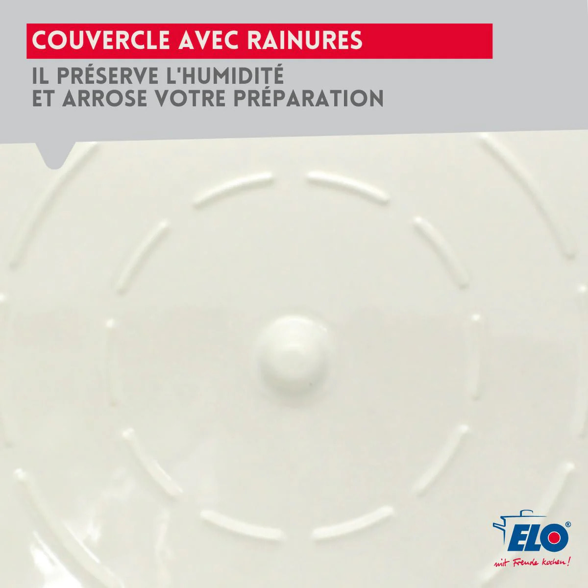 Cocotte ovale en fonte émaillée 33 cm gris classique 5 L Elo