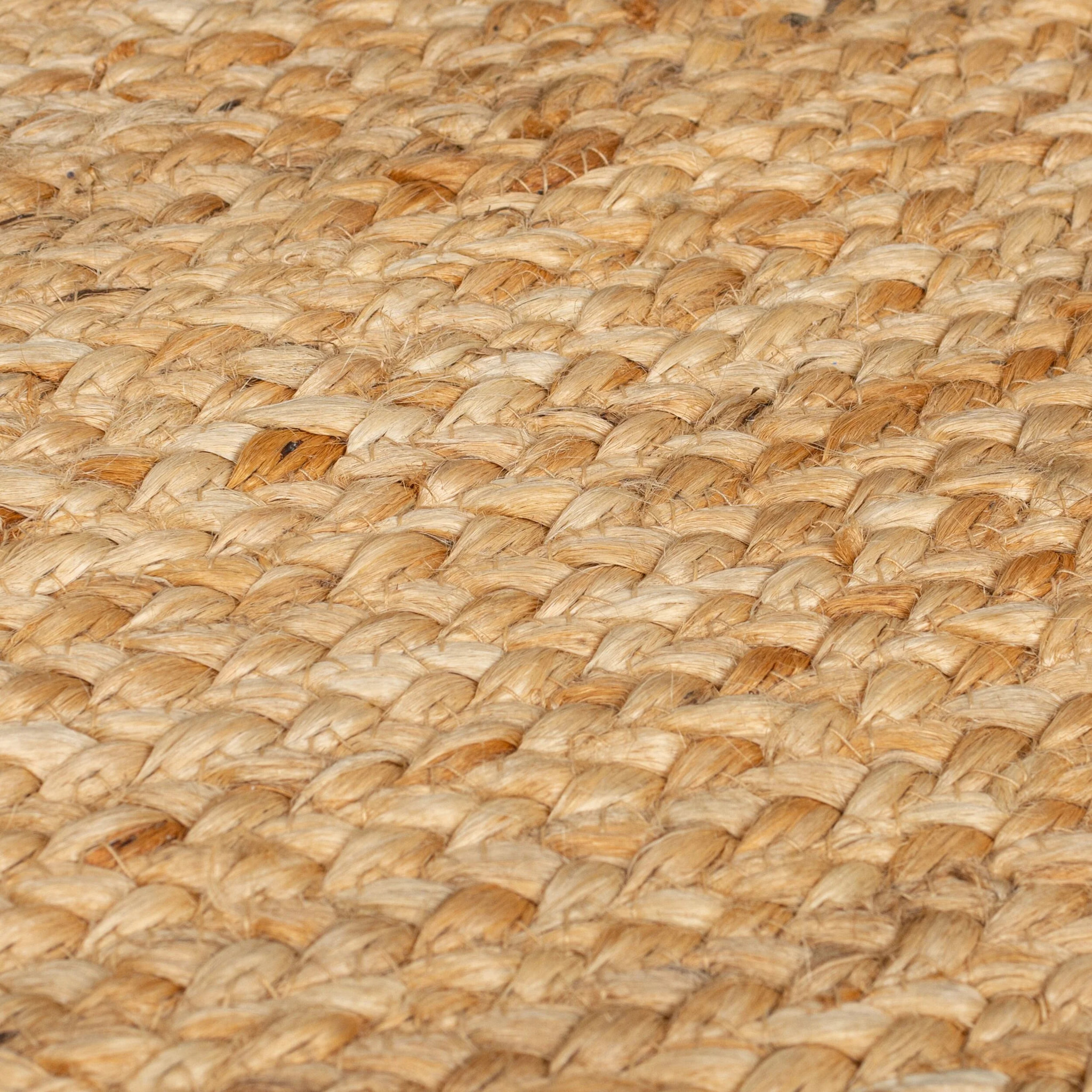 Tapis en jute KAHANA Noir