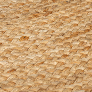 Tapis en jute KAHANA Noir