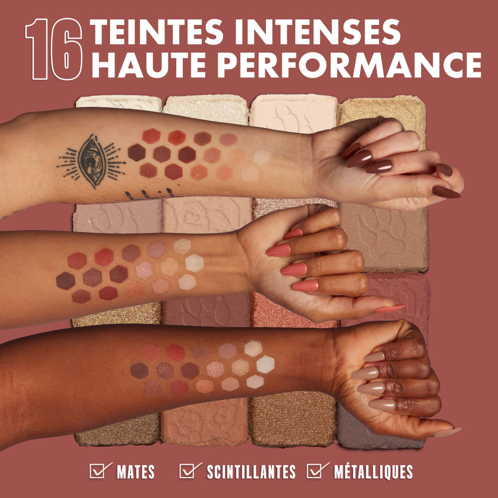 NYX Professional Makeup ULTIMATE SHADOW PALETTE Palette fards à paupières Warm Neutrals