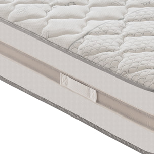 Materasso 90x200 800 molle insacchettate e Memory Foam - Alto 30 cm - 5 cm Memory Foam
