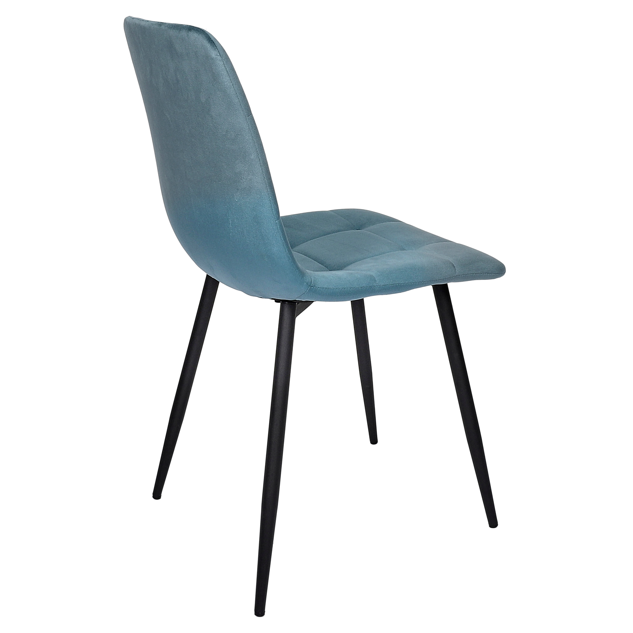 Chaise Mateo Bleu Canard - Lot De 4