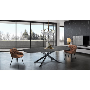 Tomasucci Table extensible AZA 2 Noir