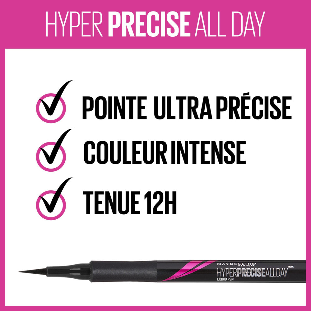 Maybelline New York Hyper Precise Liner 701 Matte Onyx