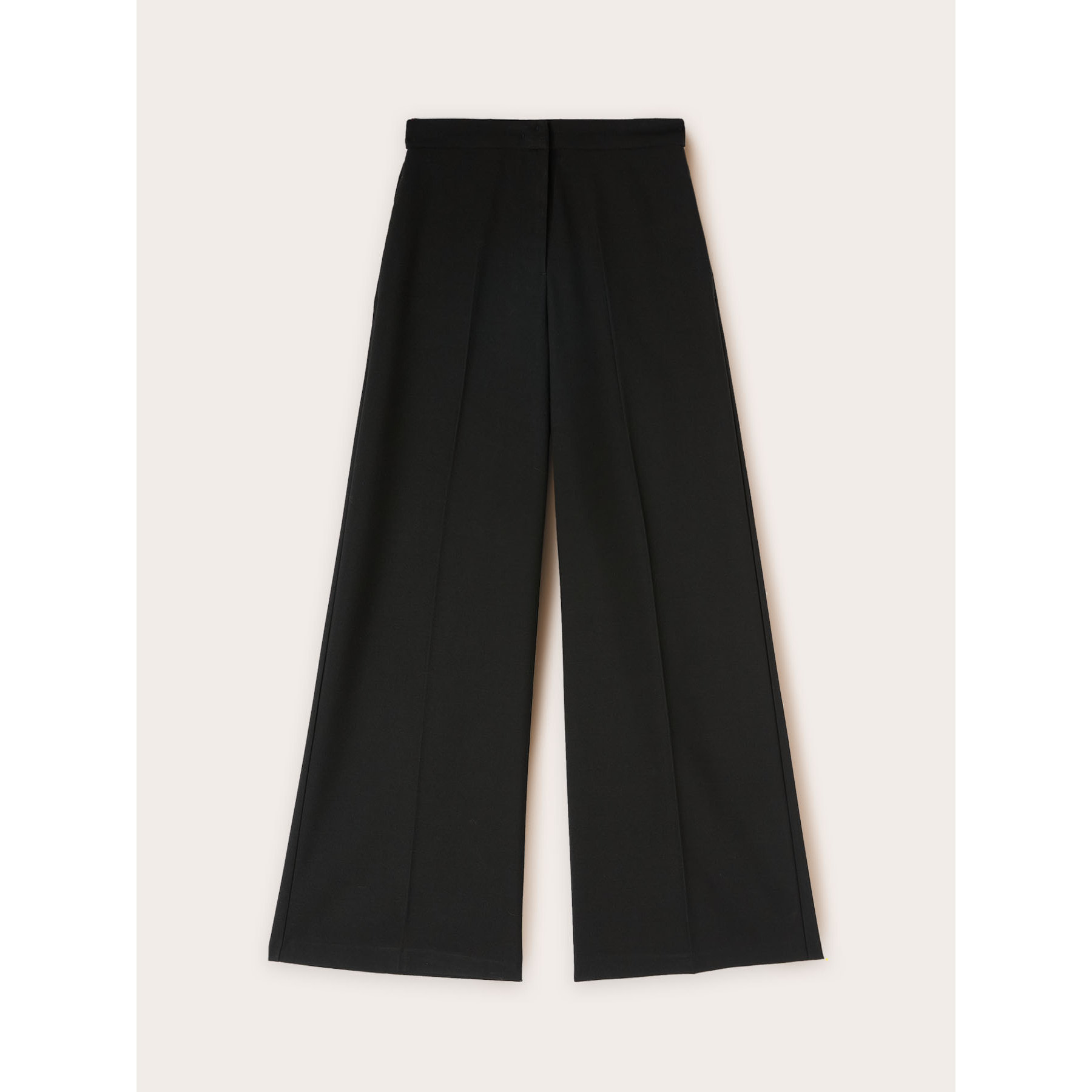 Motivi - Pantaloni palazzo in poliviscosa - Nero