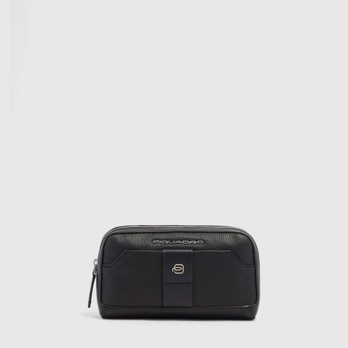 Piquadro Pochette uomo in pelle con tracolla