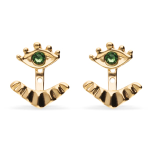 Pendiente SER INTUITIVA VERDE U