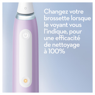 Oral-B iO 4N - Avec Etui de Voyage - Lavande - Brosse À dents Électrique connectée