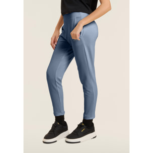 Pantaloni Sportivi Cropped con risvolto e strass FREDDY