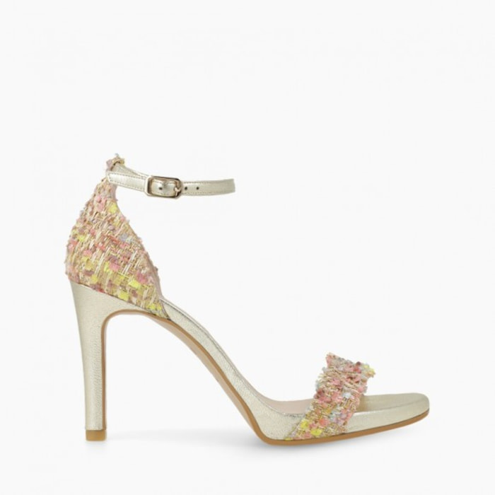 SANDALIAS DORADAS IGOR-X