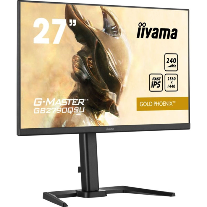 Ecran PC Gamer IIYAMA G-MASTER GB2790QSU-B5 27'' Plat IPS