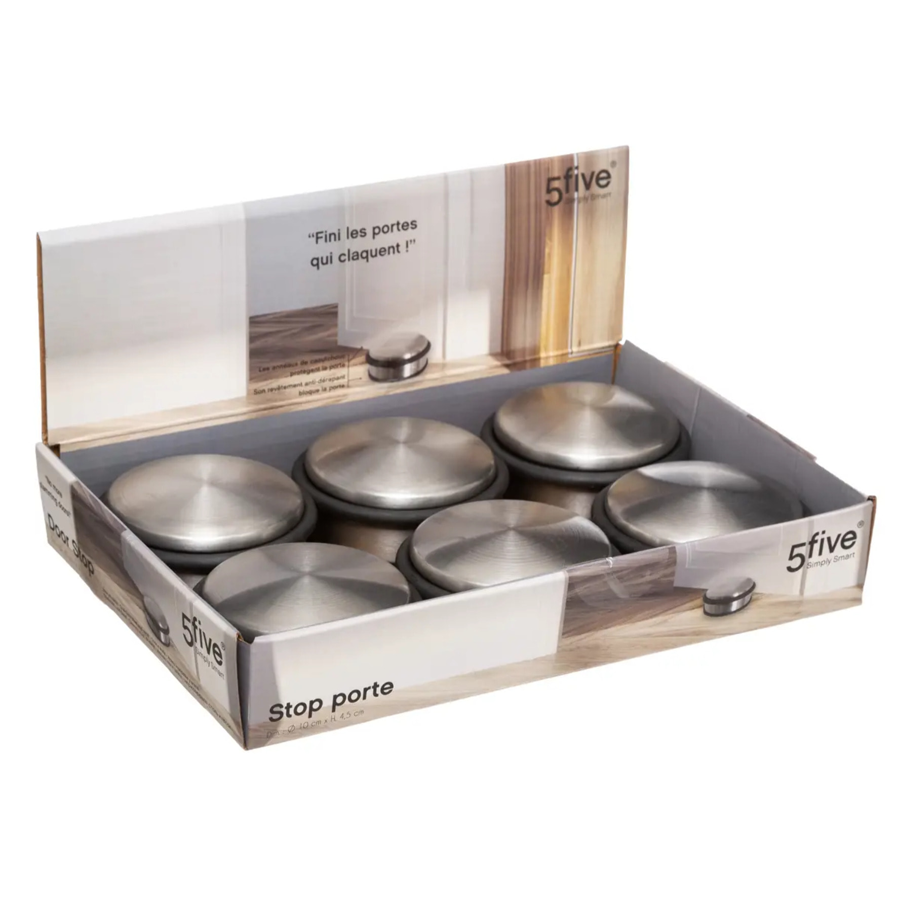 Stop-porte bas métal