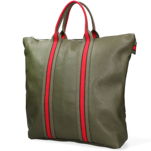 Borsa a mano da donna - Modello Varese - Vera pelle - 43.0 x 38.0 x 12.0 cm