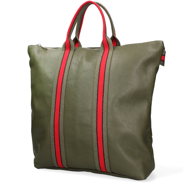 Borsa a mano da donna - Modello Varese - Vera pelle - 43.0 x 38.0 x 12.0 cm