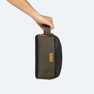 Neceser Kaki de Alta Resistencia con Bolsillo Oculto JUNGLE TOILETRY BAG