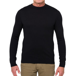 Maglia girocollo Hot Buttered Turkana nero