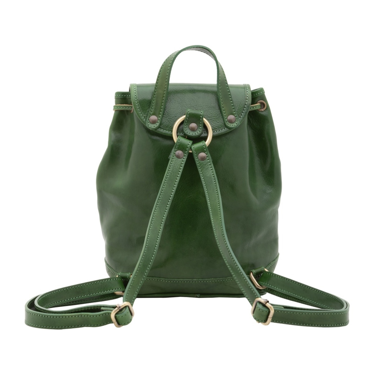 Borsa a spalla da donna - Modello False - Vera pelle - 20.0 x 29.0 x 14.0 cm