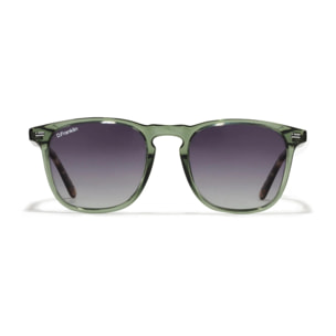 Gafas De Sol D. Franklin Ultra Light SQ Med Crystal   Grad Smoke