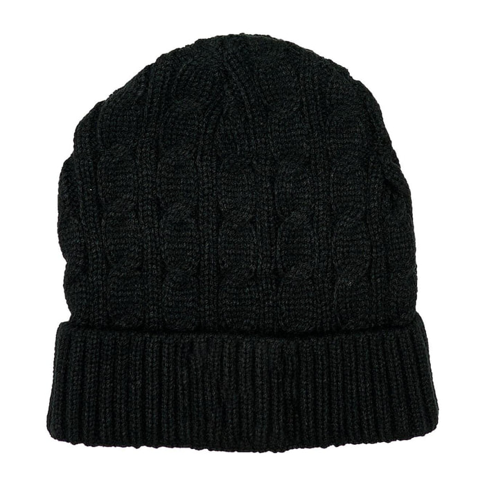 Gorro de mujer tricot trenzado "Basic"