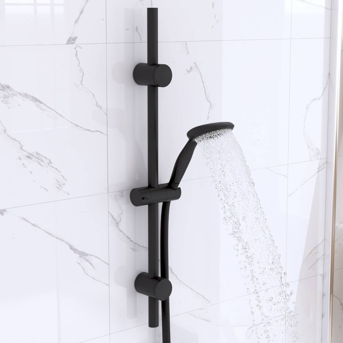Colonne de douche H.73,5cm noir