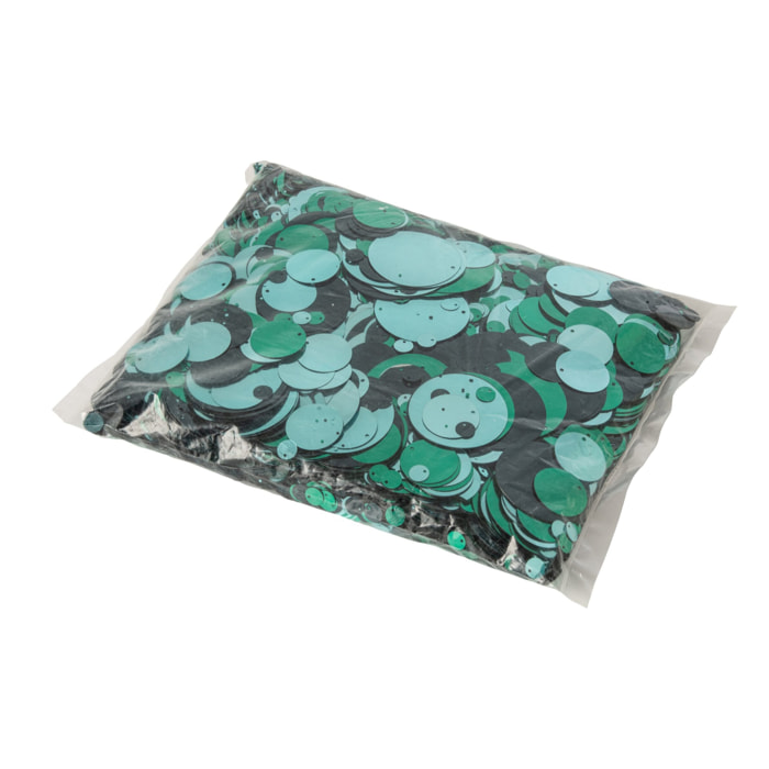 J-Line paquet de sequins - PET - bleu/vert