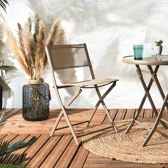Chaise Elba Beige