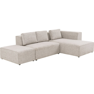Canapé d'angle Infinity droite machiato Kare Design