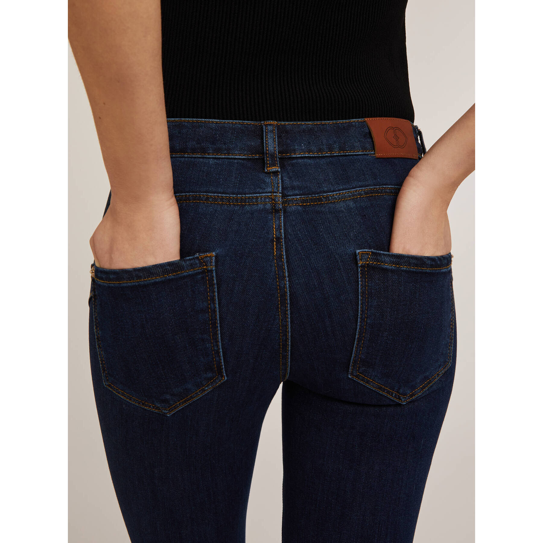 Motivi - Jeans skinny push-up Gisele - Blu