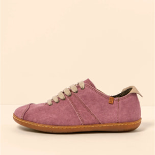 Zapatos N5288T RECYCLED COTTON GRAPE/ EL VIAJERO color Grape
