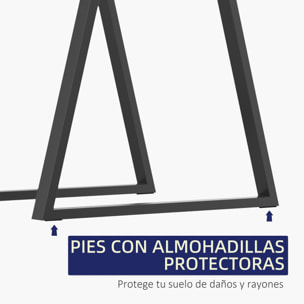 Conjunto de 2 Patas para Mesa 72x6x72 cm con Base de Protectoras y Tornillos