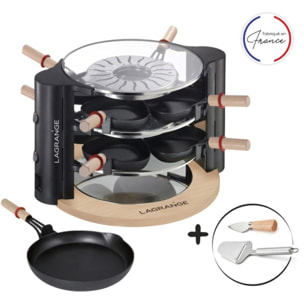 Raclette LAGRANGE evolution + accessoires à fromage