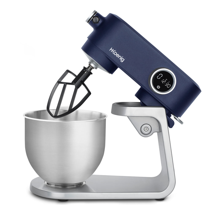 Robot de cocina multifunción 5L KM126 en acero INOX Azul